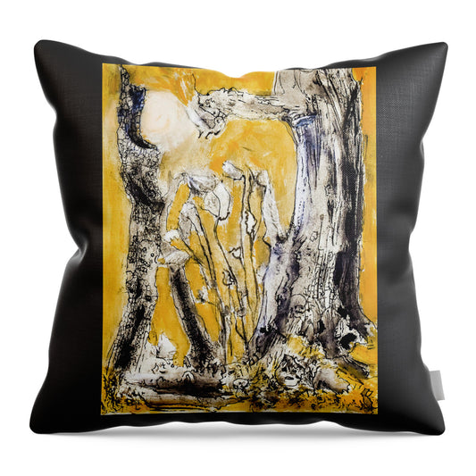 Secrets of the Yellow Moon series 2 - Throw Pillow