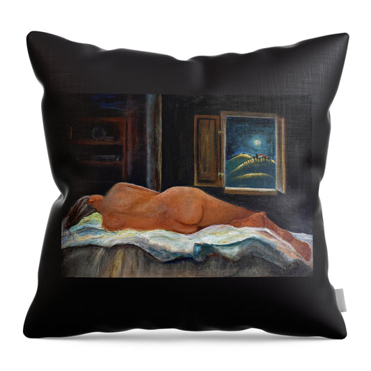 Dreaming of Tuscany - sp - nfs - Throw Pillow