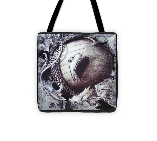 Little Acron and the Door to the Universe -original in private collection - Tote Bag