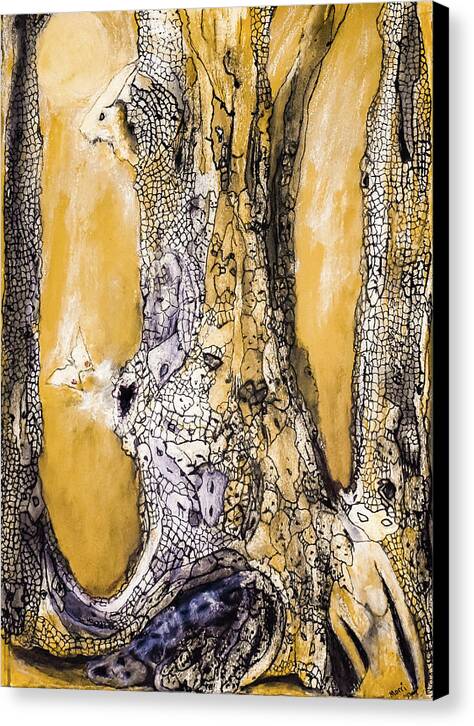 Secrets of the  Yellow Moon series 8 - Canvas Print