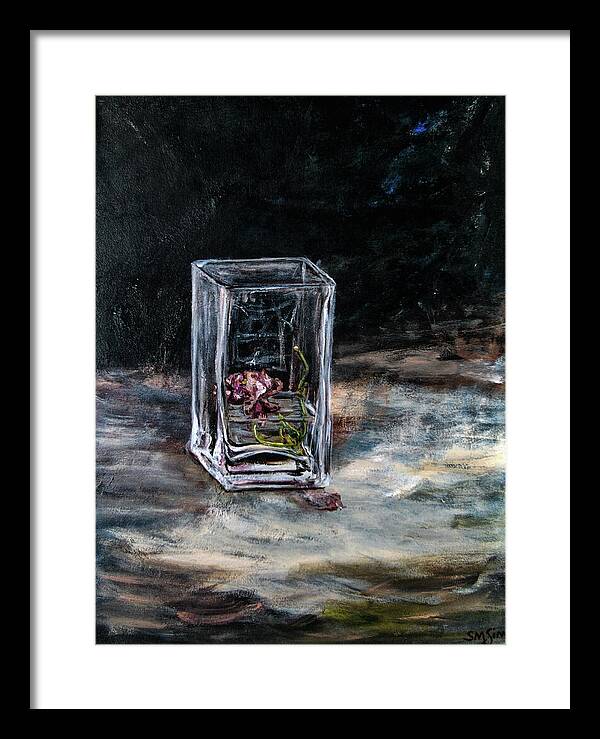 Separation -original in private collection - Framed Print