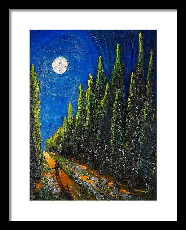 The Journey - original in private collection - Framed Print