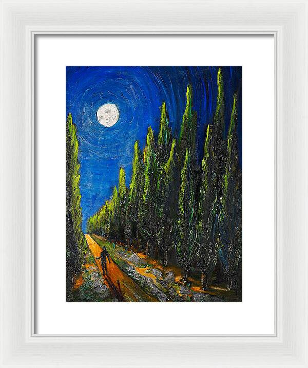 The Journey - original in private collection - Framed Print
