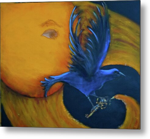 Messenger of Dreams - original in private collection - Metal Print