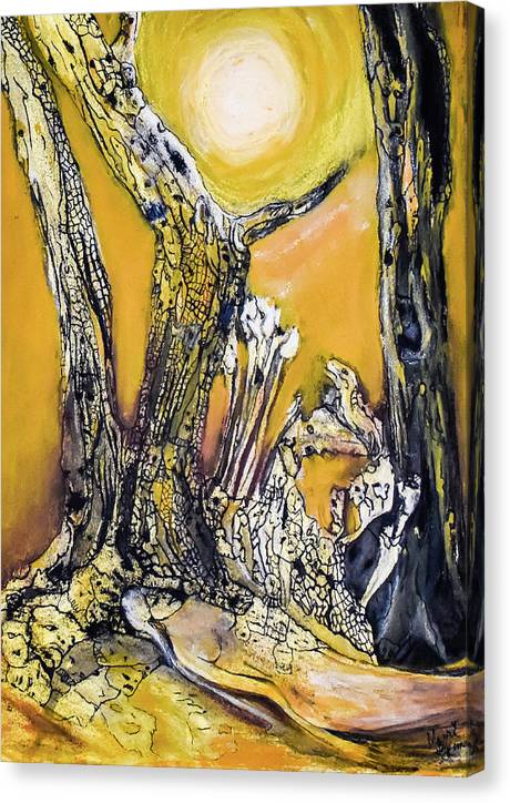 Secrets of the Yellow Moon series, #7 - Canvas Print