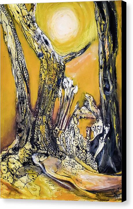 Secrets of the Yellow Moon series, #7 - Canvas Print