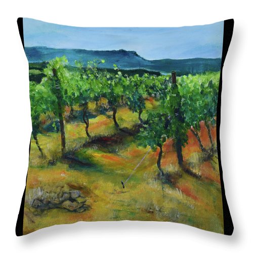 Cezanne's Mountain - Throw Pillow