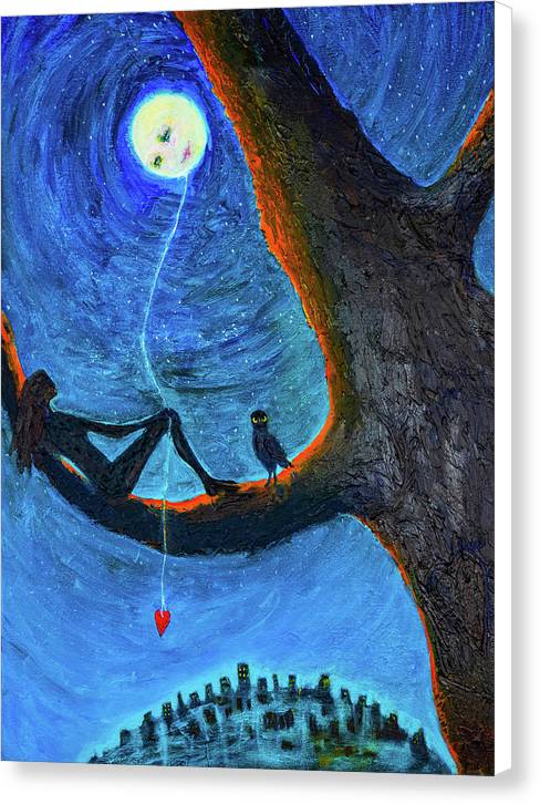 Keeper of the Moon - Canvas Print