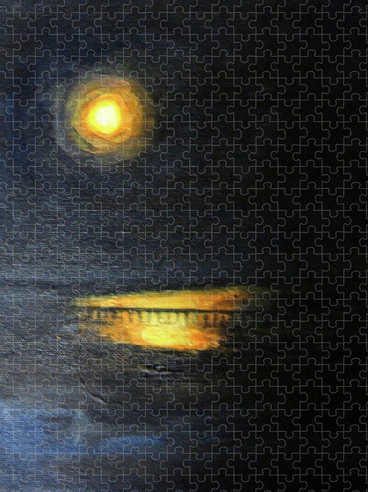 Moonrise, St John's River - Puzzle