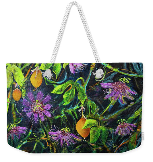 Passion Flower Vine - Wildflower series - Weekender Tote Bag
