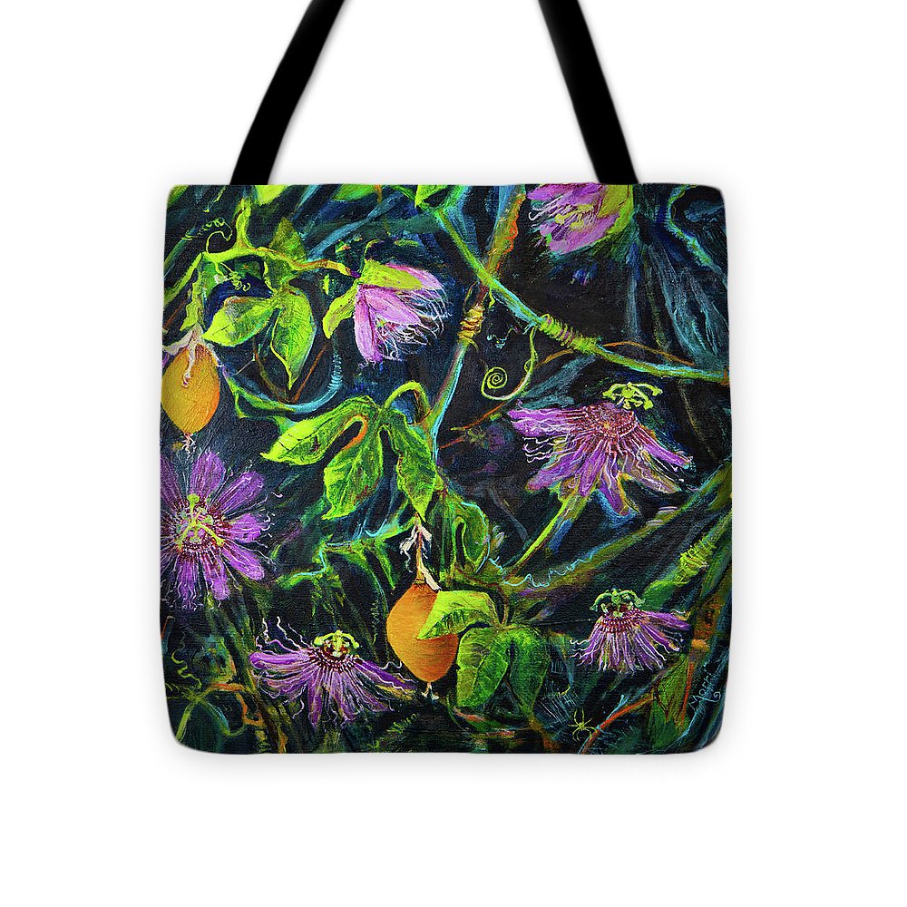 Passion Flower Vine - Wildflower series - Tote Bag