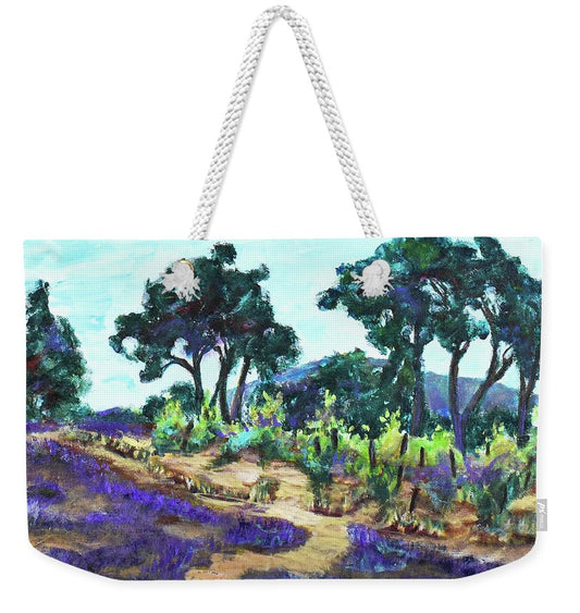 Provence France, Lavender - 'en plein air - Weekender Tote Bag