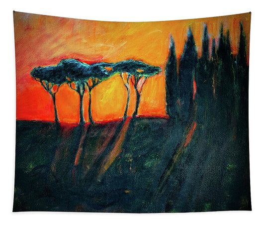 Tuscan Sunset - Tapestry