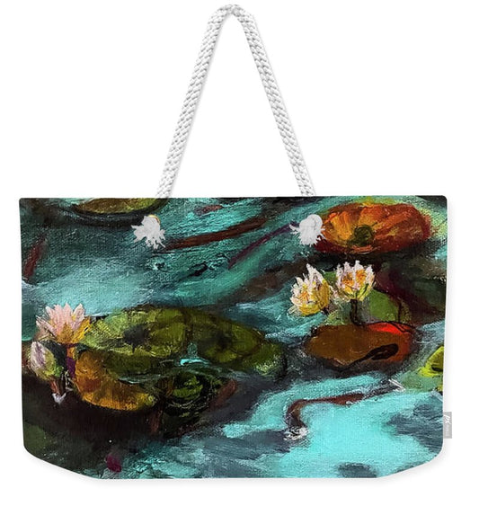 Water lilies area #1 C series - Weekender Tote Bag