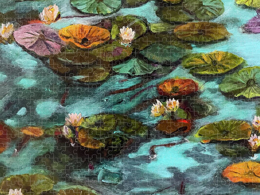Water lilies area #1 C series - Puzzle