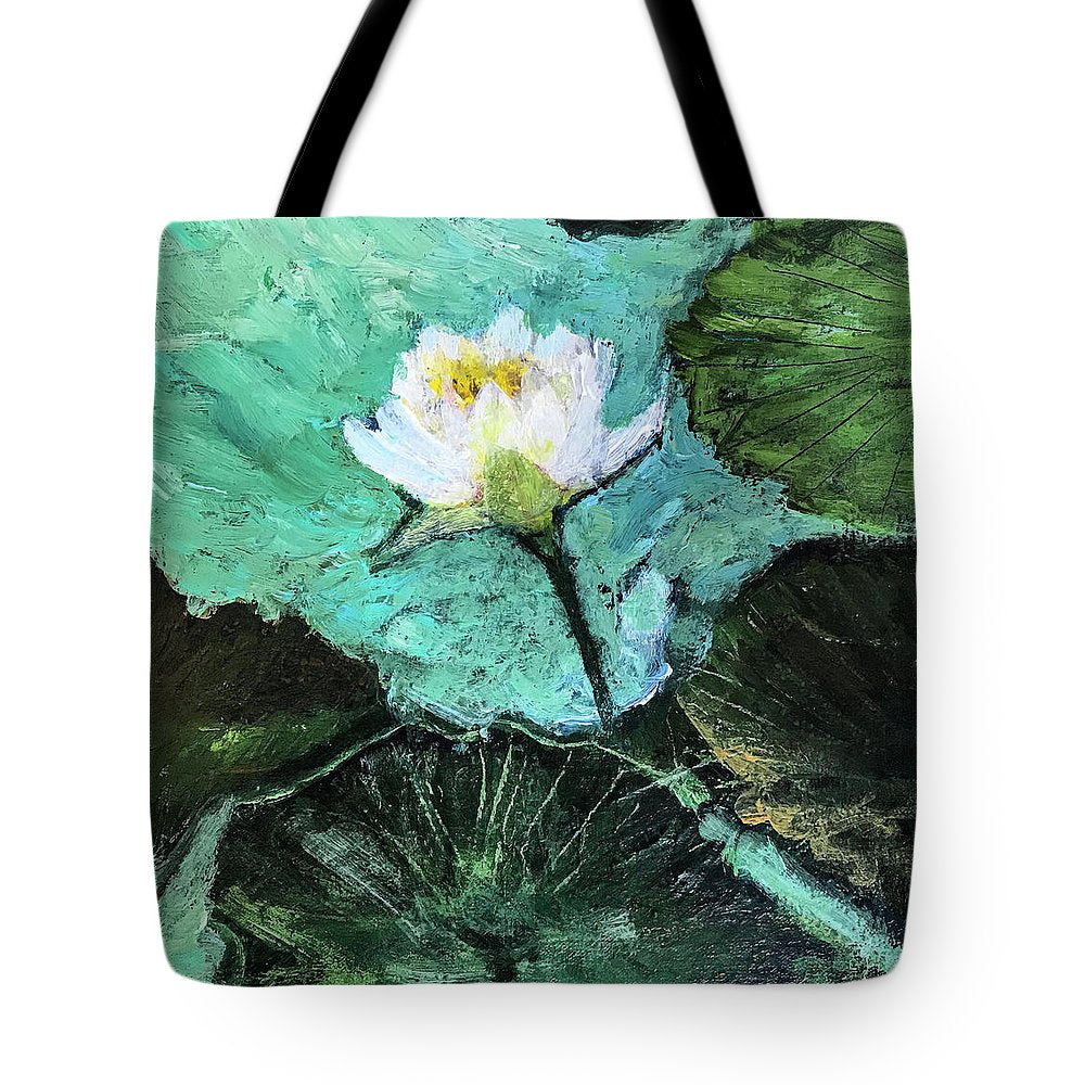 Water Lily, Solo #1 - Tote Bag