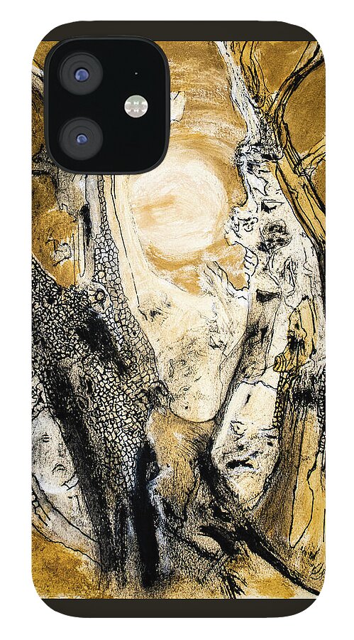 Secrets of the Yellow Moon 4 - Phone Case