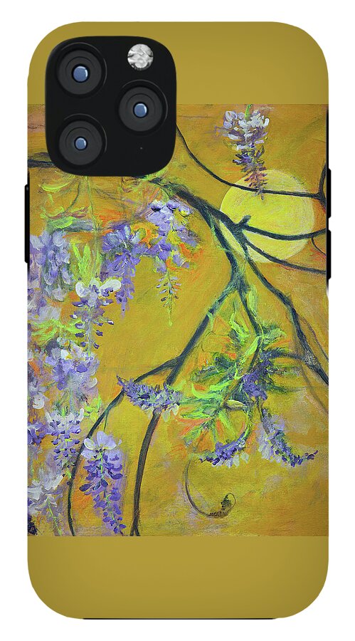 Wisteria Moon-wildflower series - Phone Case