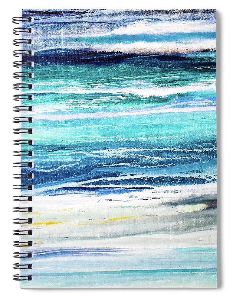 Healing Waves - Spiral Notebook