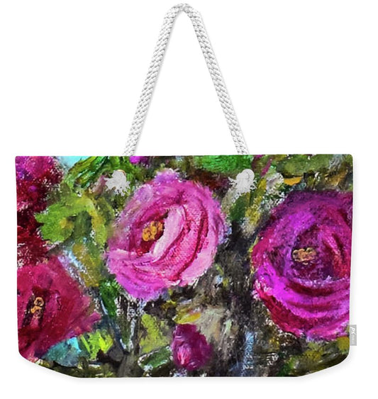 Antique Roses - Never too Many - Weekender Tote Bag