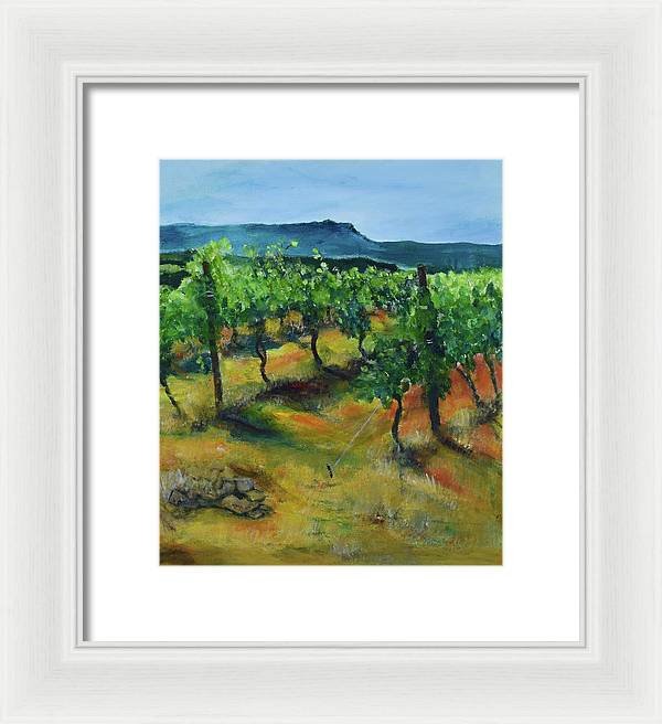Cezanne's Mountain - Framed Print