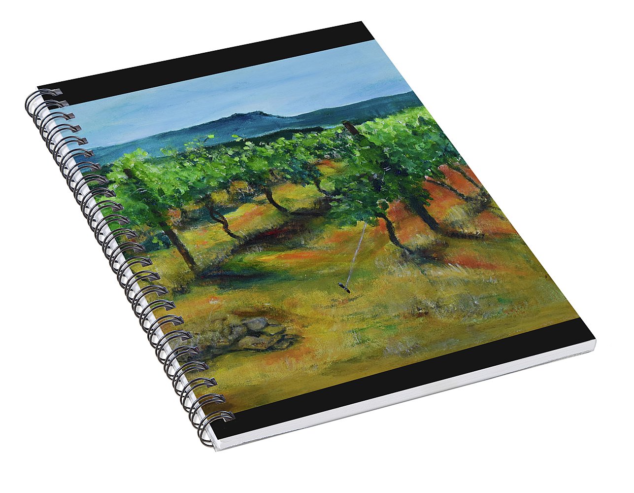 Cezanne's Mountain - Spiral Notebook