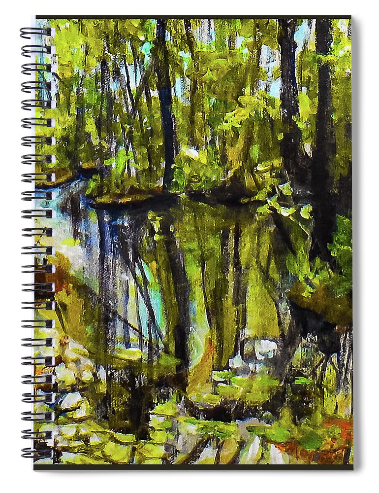 Creek, after rain - Spiral Notebook