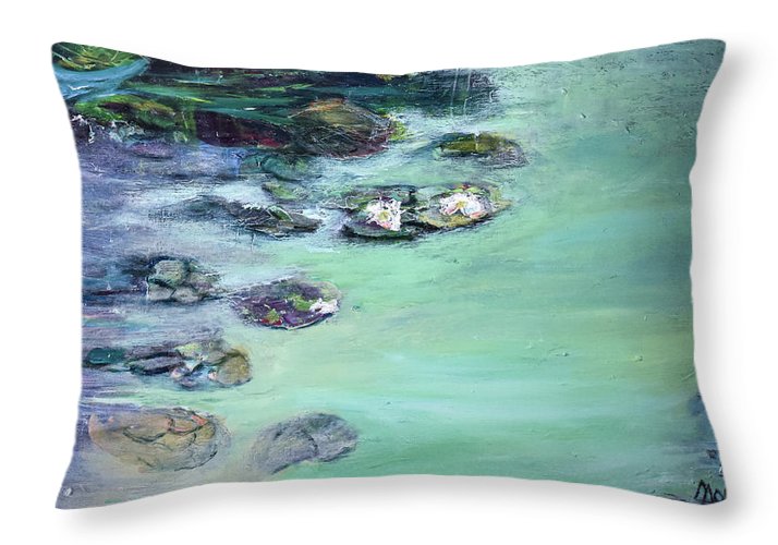 Energies of the Swamp - Throw Pillow