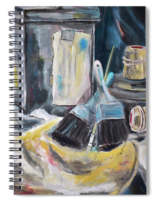 For the Love of Brushes - Spiral Notebook