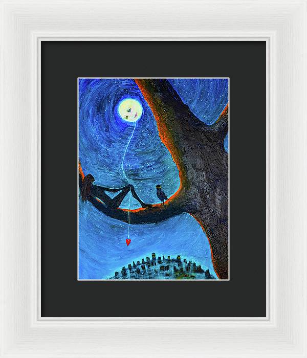 Keeper of the Moon - Framed Print