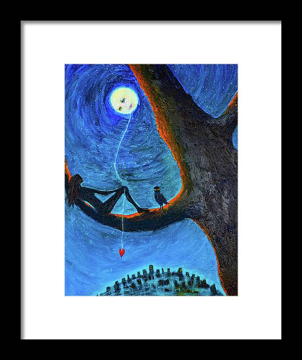 Keeper of the Moon - Framed Print