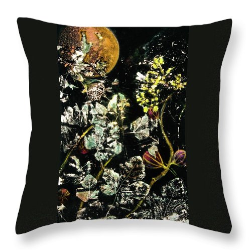 Masked Moon - Throw Pillow