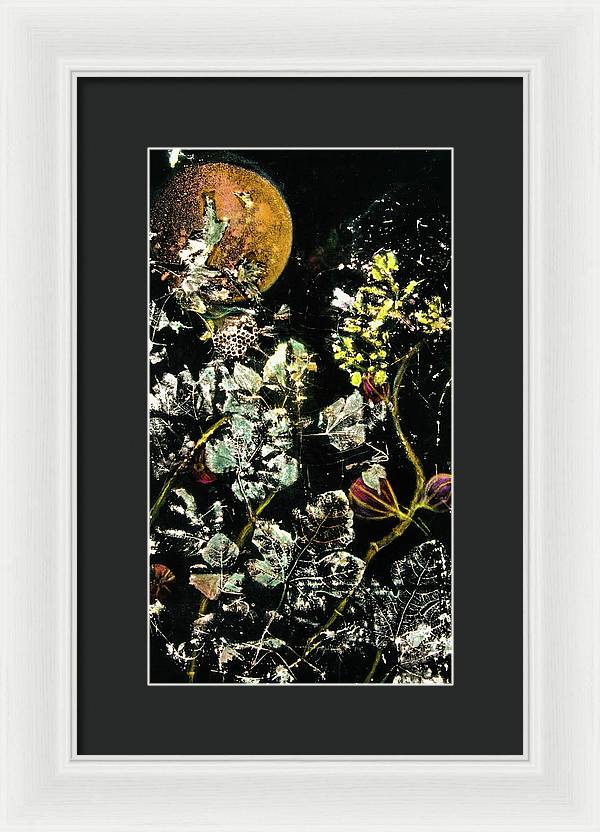 Masked Moon - Framed Print