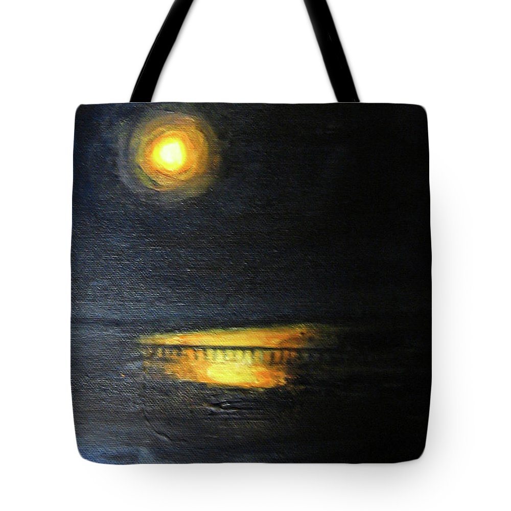 Moonrise, St John's River - Tote Bag