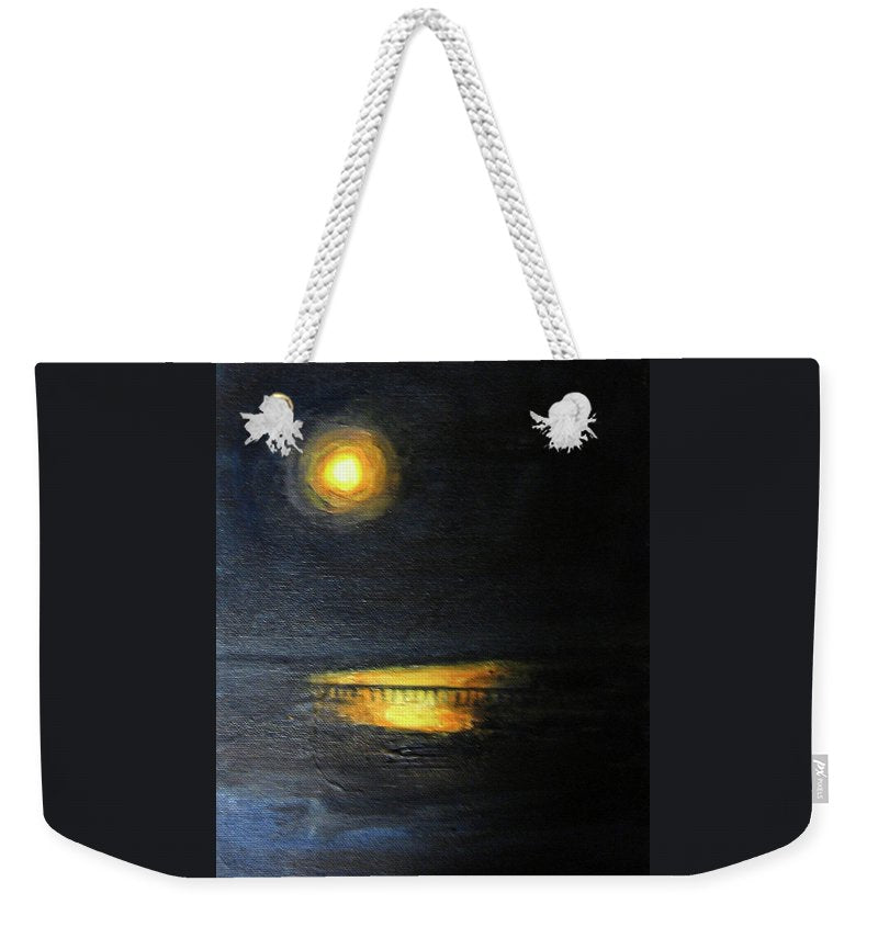 Moonrise, St John's River - Weekender Tote Bag