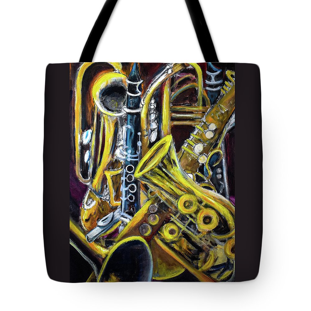 Musical Instruments, Interwoven # 1 - Tote Bag