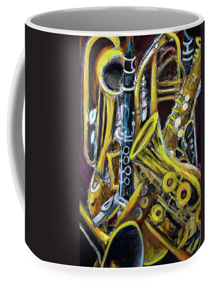 Musical Instruments, Interwoven # 1 - Mug