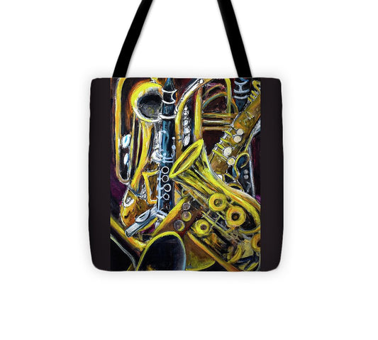 Musical Instruments, Interwoven # 1 - Tote Bag