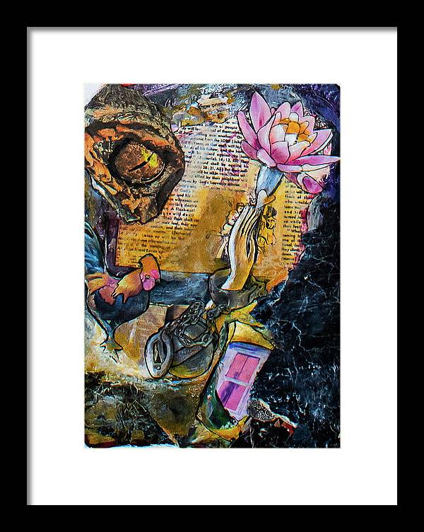 Paradise Lost  - Paradise Regained, Escaped series - Framed Print