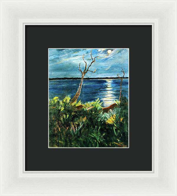 Reaching for the Moon - Framed Print
