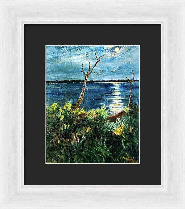Reaching for the Moon - Framed Print