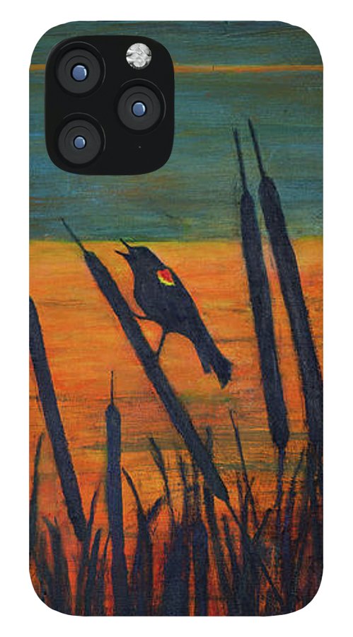 River Song, Red-winged Blackbird - Phone Case