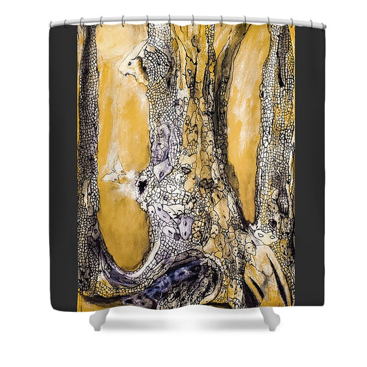 Secrets of the  Yellow Moon series #8 - Shower Curtain