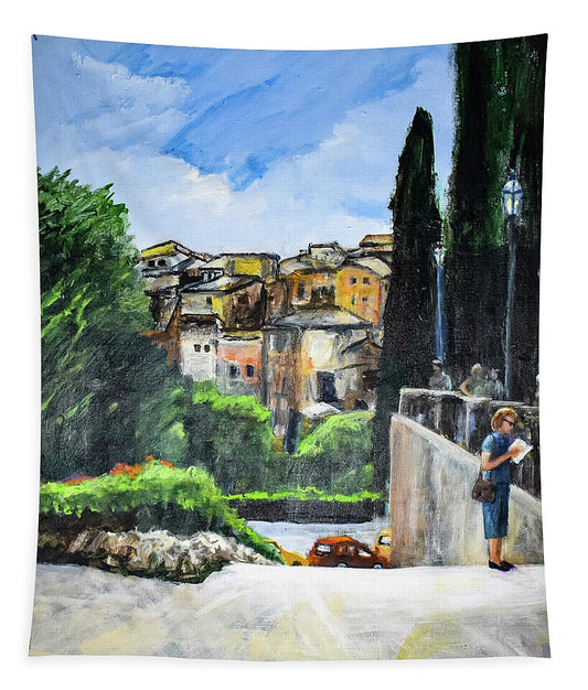 Somewhere in Rome, Italy - Tapestry