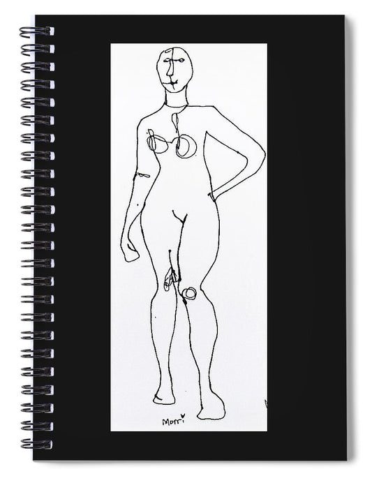 Contour figure 2 - Spiral Notebook