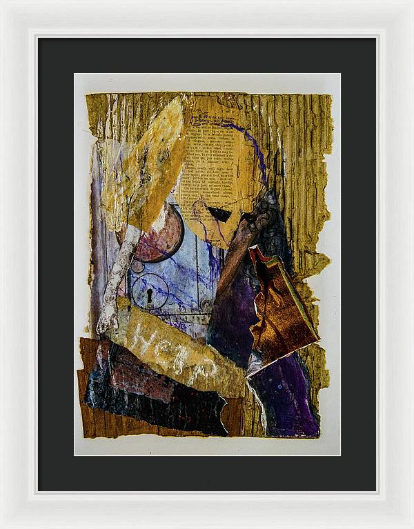 The Cry - Escaped series, #IV - Framed Print