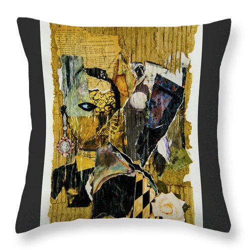 The Door - Escaped series, #V - Throw Pillow