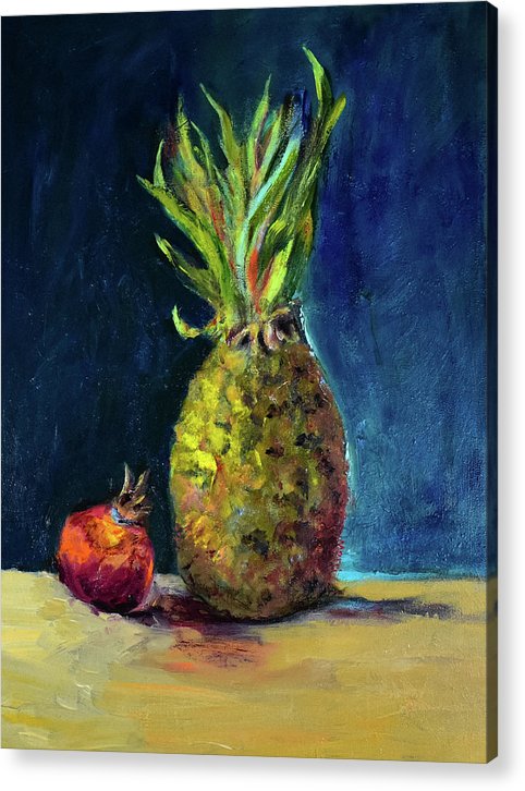 The Pineapple and Pomegranate - Acrylic Print