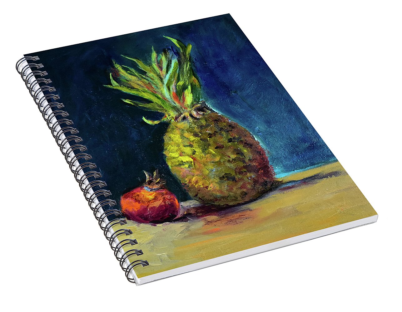 The Pineapple and Pomegranate - Spiral Notebook