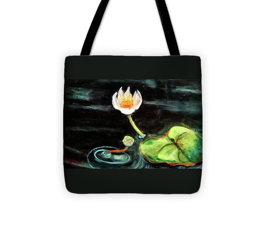 The Seeker, Lotus Flower - Tote Bag